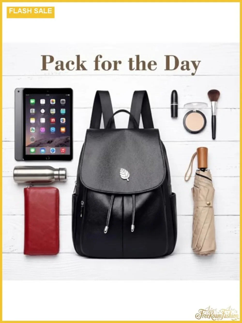 Women's Fashion Backpack Purse Lightweight Daypack Leather
